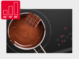 Bếp từ Cata 3 level warmer