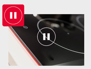 Bếp từ cata Stop and go