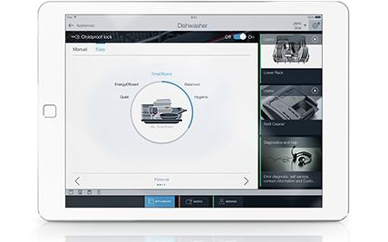 Bosch SMS8YCI03E home connect easy start