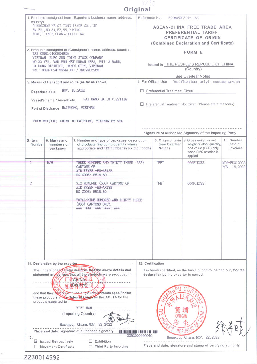 Ảnh chứng nhận COCQ_ar15b_ar18b