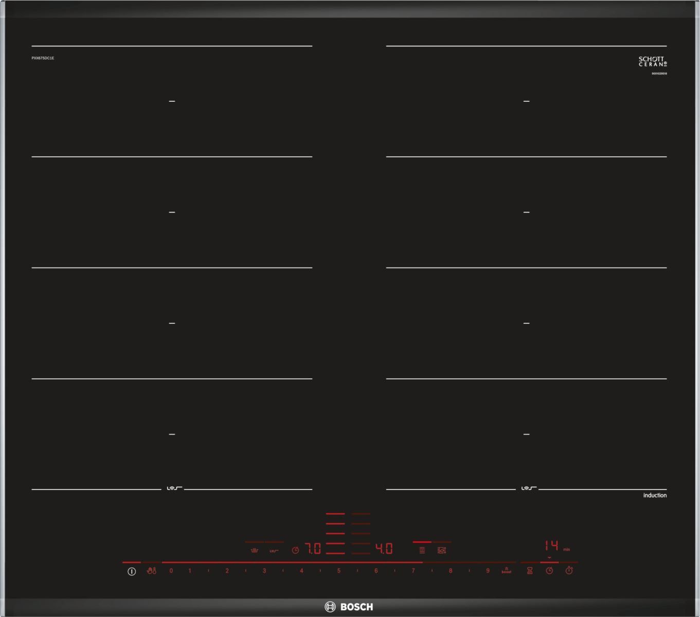 Bếp từ bosch PXX675DC1E