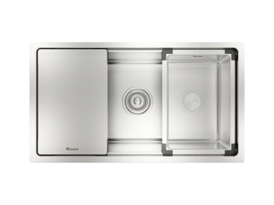Chậu rửa bát  Konox chống xước Workstation Sink – Undermount Sink KN8146SU Dekor