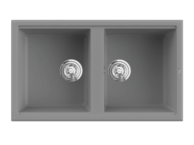 Chậu rửa bát đá Konox Phoenix 860 Grey