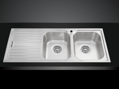 Chậu inox Malloca MS1025L New