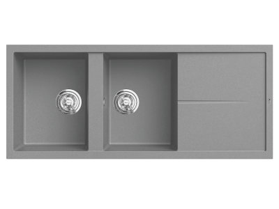 Chậu rửa bát Konox  đá Livello 1160 Grey