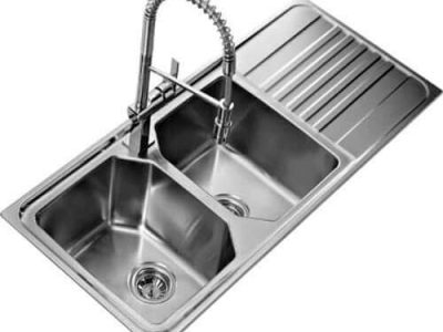 Chậu rửa bát dương bàn bếp TEKA Premium 2B 1D