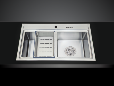 Chậu rửa inox Malloca  MS 8812
