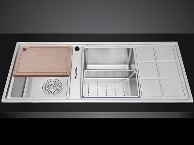 Chậu rửa Inox Malloca MS 8815R