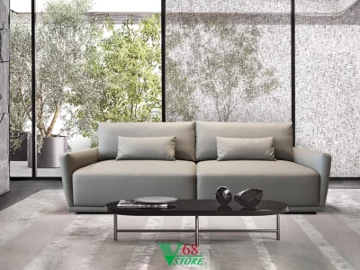 Ghế Sofa Văng Da Nhập Khẩu Cao Cấp106S