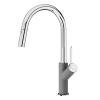Vòi rửa bát Konox rút dây Ponte Grey