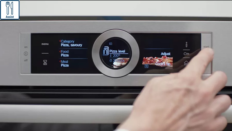 Lò nướng Bosch CSG636BS3 Dish asist