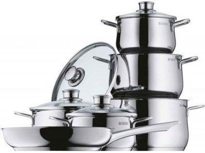 BỘ NỒI VUNG KÍNH WMF DIADEM PLUS 6 MÓN