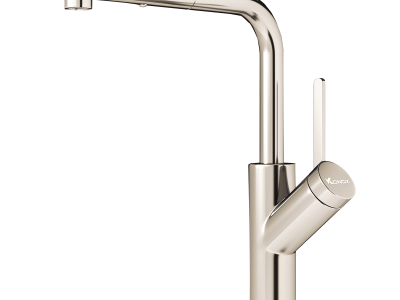 Vòi rửa bát Konox rút dây Artan Nickel