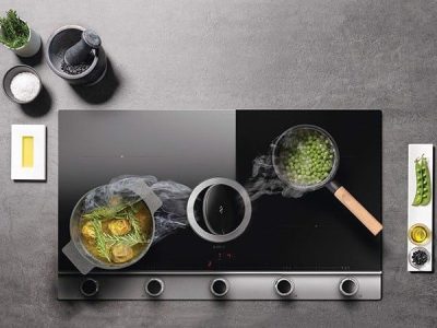 Bếp Từ Kết Hợp Hút Mùi Elica NIKOLATESLA UNPLUGGED BLIX