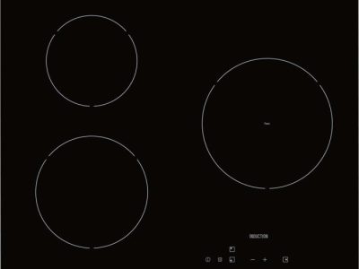 Bếp từ 3 vùng nấu Electrolux E6203IOK