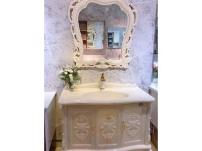 Tủ chậu lavabo rửa mặt đá ngọc AM9 1m200x480