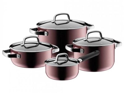 Bộ nồi WMF FUSIONTEC 4 món, ROSE QUARTZ - 0514895290