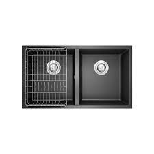 Chậu đá Konox Granite Veloci 760D Black