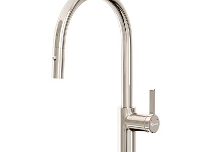 Vòi rửa bát Konox rút dây Alto Nickel