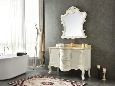 Tủ chậu lavabo rửa mặt tân cổ điển BR 1085