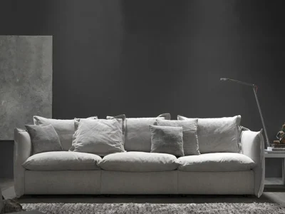 Ghế sofa văng đệm vải V29