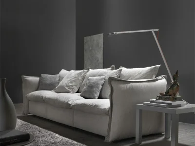 Ghế sofa văng đệm vải V29