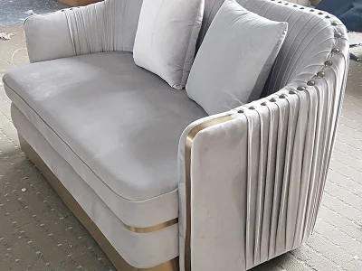 Ghế sofa văng mạ PVD cao cấp V39