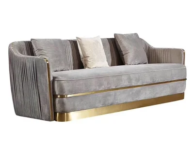Ghế sofa văng mạ PVD cao cấp V39