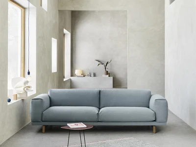 Ghế sofa văng đệm vải V27