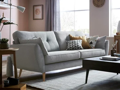 Ghế sofa văng đệm vải Scandinavian V25