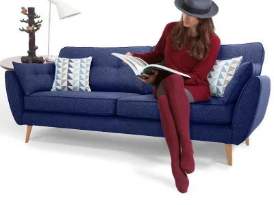 Ghế sofa văng đệm vải Scandinavian V25