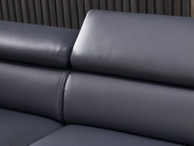 Sofa góc chữ L bọc da cao cấp Pula L37