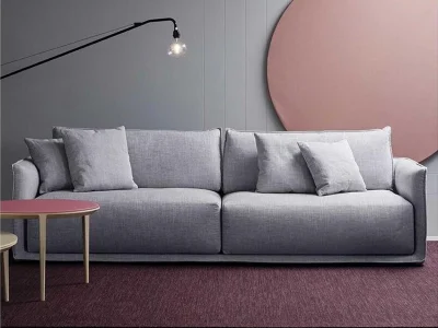 Ghế sofa văng đệm vải hiện đại V21
