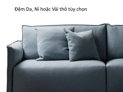 Ghế sofa văng đệm vải hiện đại V21