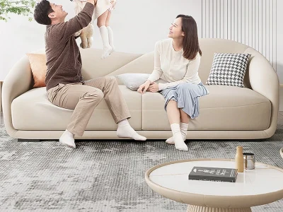 Sofa văng đệm vải nỉ mịn V60