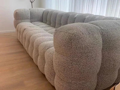 Sofa văng V63 đệm nỉ bông