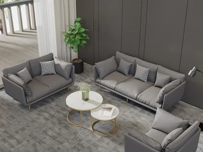 Ghế sofa văng đệm da V54