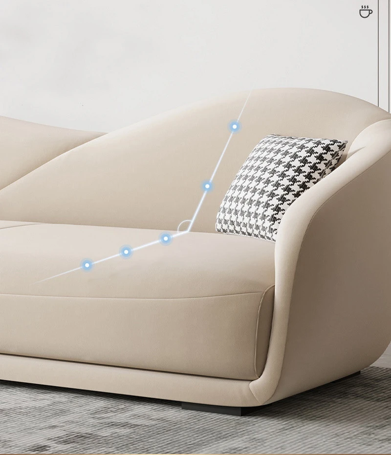 Sofa văng đệm vải nỉ mịn V60