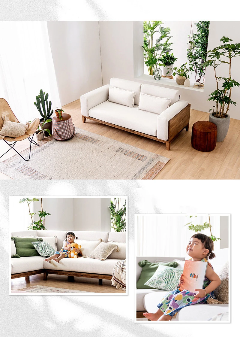 Sofa văng viền gỗ V61