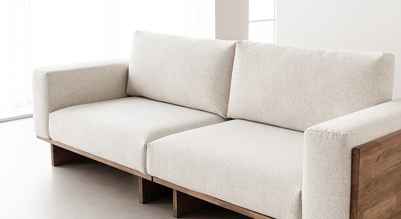 Sofa văng viền gỗ V62
