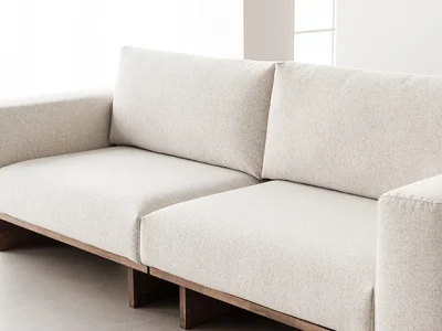 Sofa văng viền gỗ V62