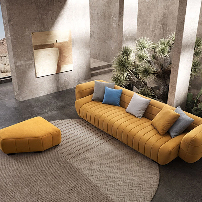 ghe-sofa-vang-co-lon-v41-mau-vang-2 Ghế sofa văng quả bí đệm vải V41