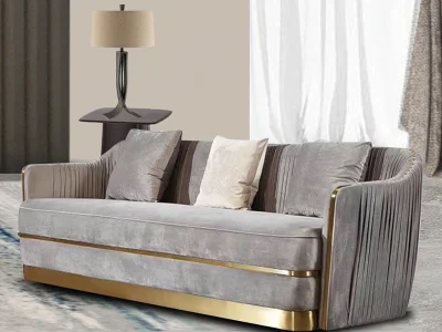 Ghế sofa văng mạ PVD cao cấp V39