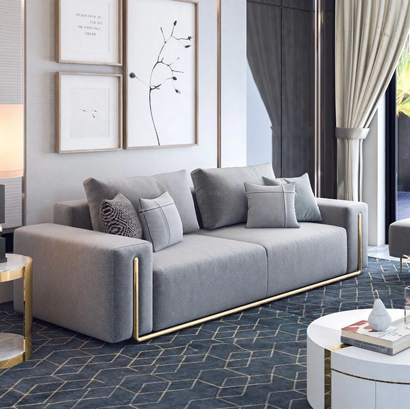 Ghế sofa văng vải hiện đại V35