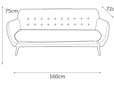 Ghế sofa văng cổ điển giá rẻ N01