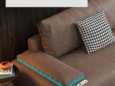 Ghế sofa văng đệm da lộn V53