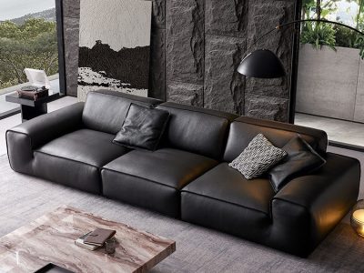 Sofa da bò Ý nhập khẩu cao cấp Pula Avenue (V83)