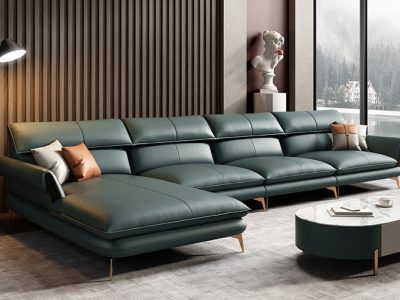 Sofa da bò Italy cao cấp Pula Davina (L43)