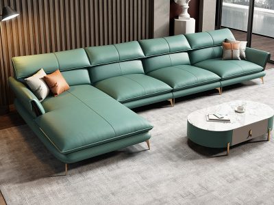 Sofa da bò Italy cao cấp Pula Davina (L43)