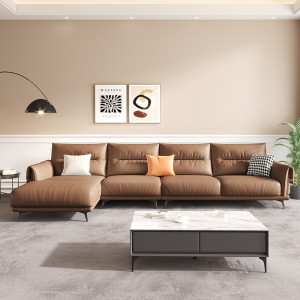 Sofa da bò thật Mastrotto Calista (L41)